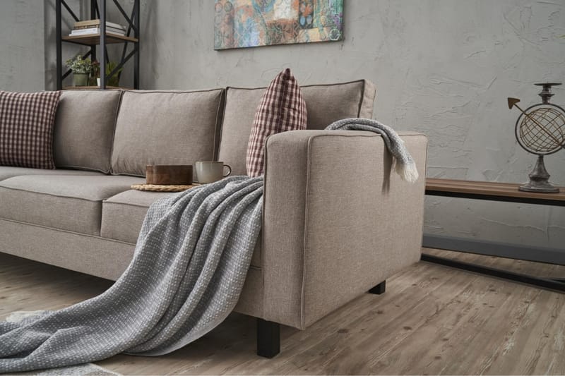 Kaletea Sofa 3-seters - Krem - Møbler - Sofaer - Sofa 3 seter