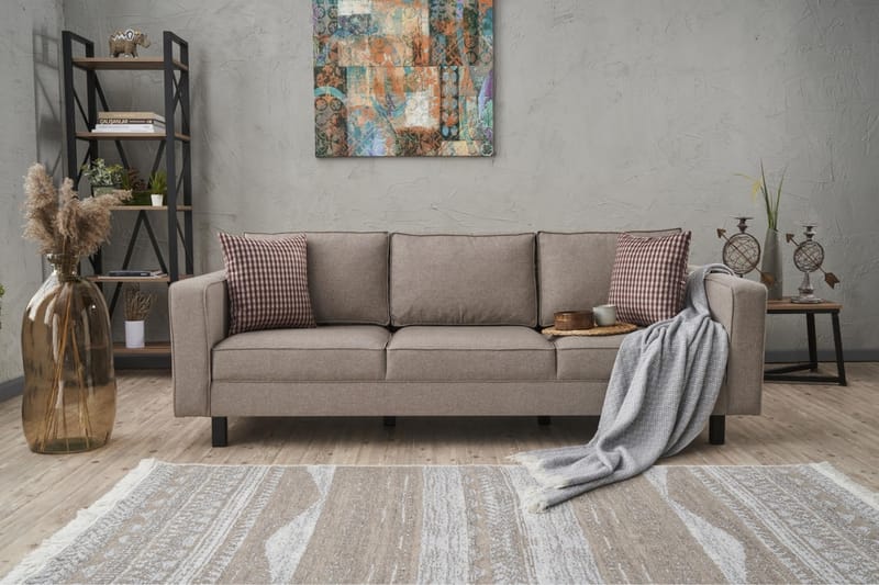 Kaletea Sofa 3-seters - Krem - Møbler - Sofaer - Sofa 3 seter