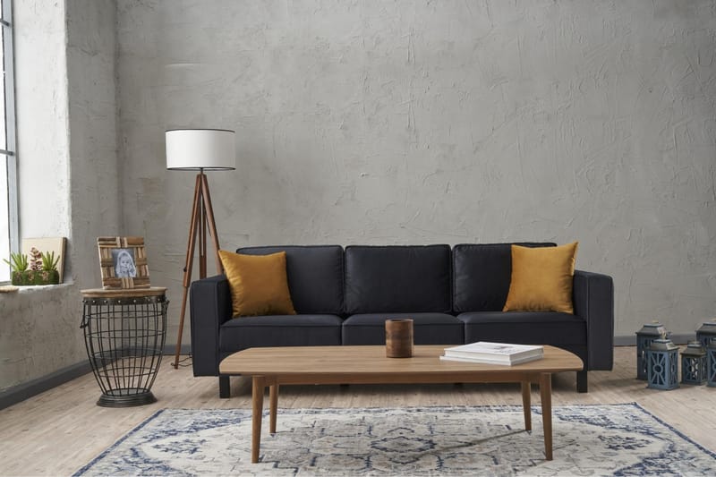 Kaletea Sofa 3-seters - Mørkegrå - Møbler - Sofaer - Sofa 3 seter