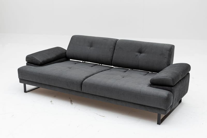 Kitimat Sofa 3-seters - Antrasitt - Møbler - Sofaer - Sofa 3 seter
