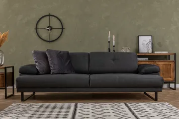 Kitimat Sofa 3-seters - Antrasitt - Møbler - Sofaer - Sofa 3 seter