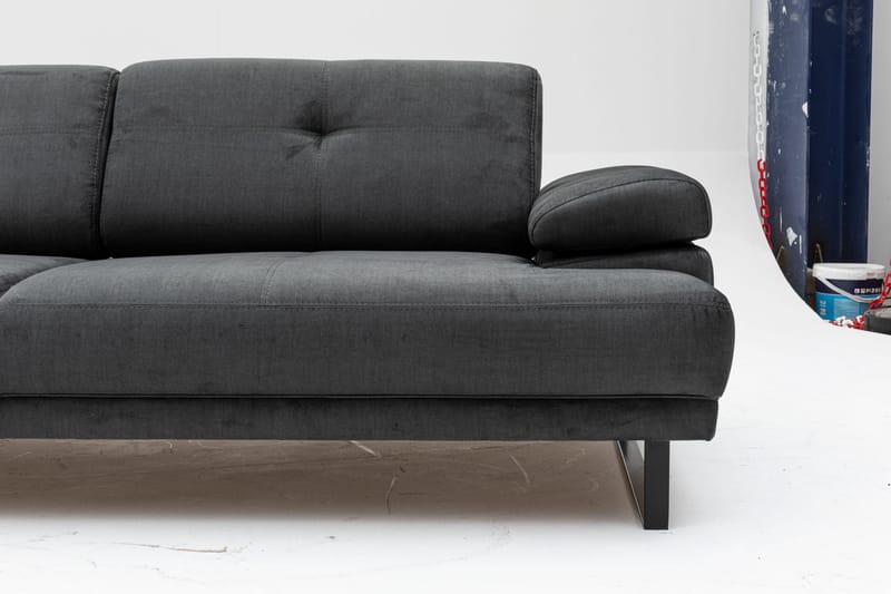 Kitimat Sofa 3-seters - Antrasitt - Møbler - Sofaer - Sofa 3 seter