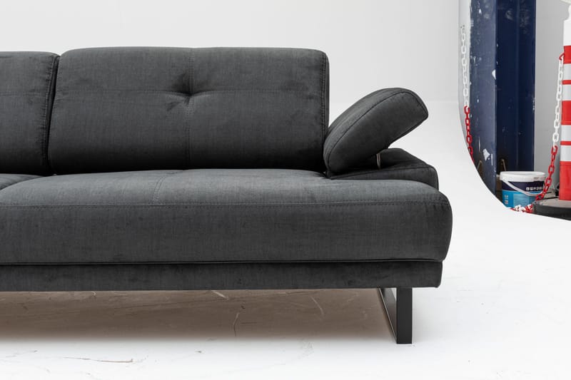Kitimat Sofa 3-seters - Antrasitt - Møbler - Sofaer - Sofa 3 seter