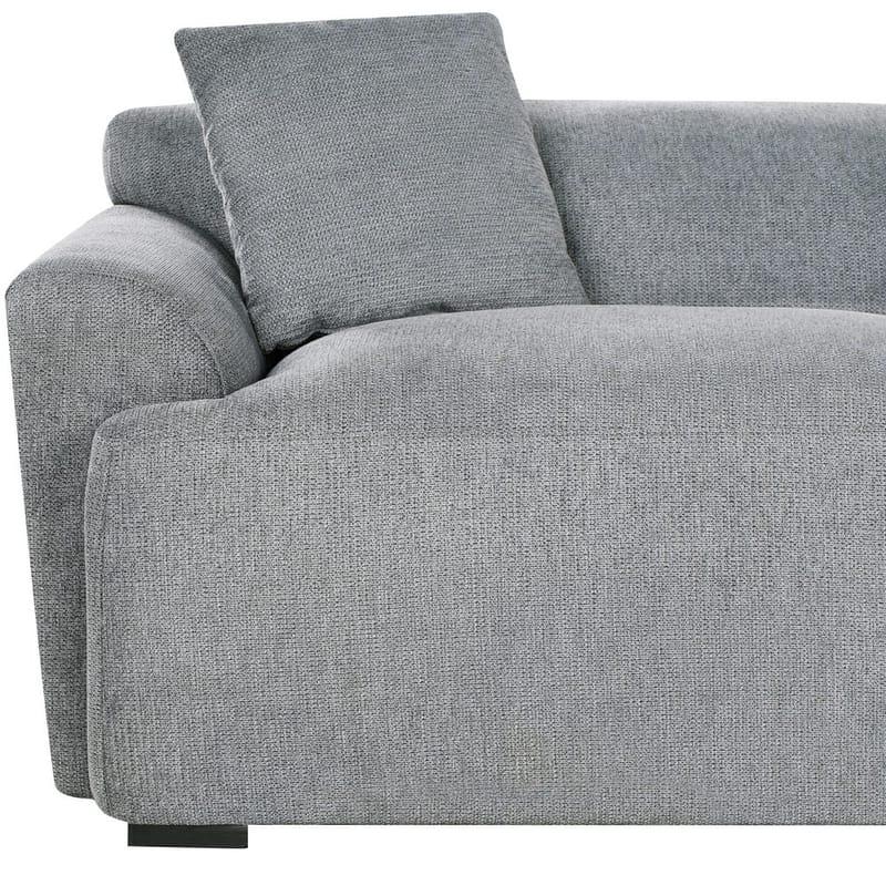 3-seters sofa Korio - Grå, svart - Møbler - Sofaer - Sofa 3 seter