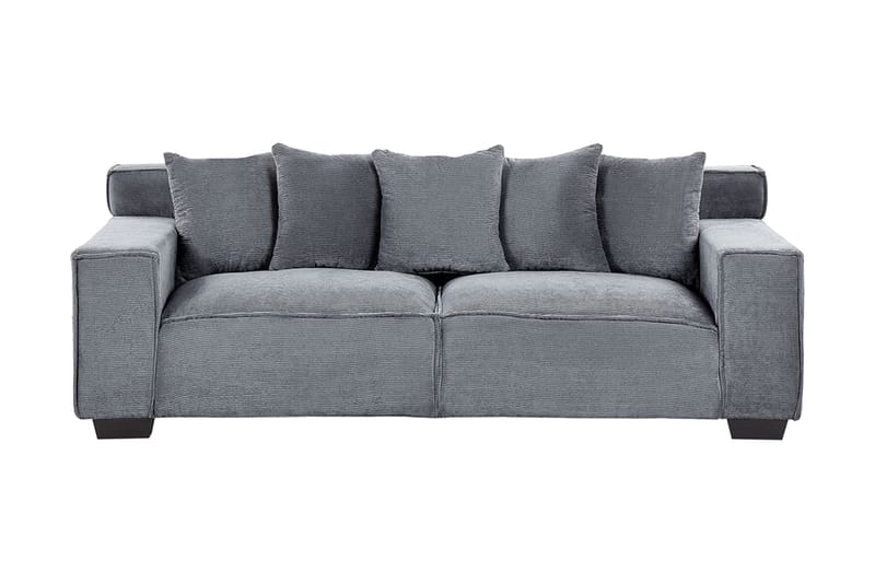 Lahall 3-seters Sofa, Mørkegrå