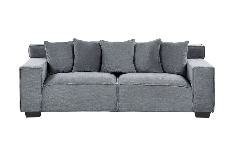 Lahall 3-seters Sofa, Mørkegrå