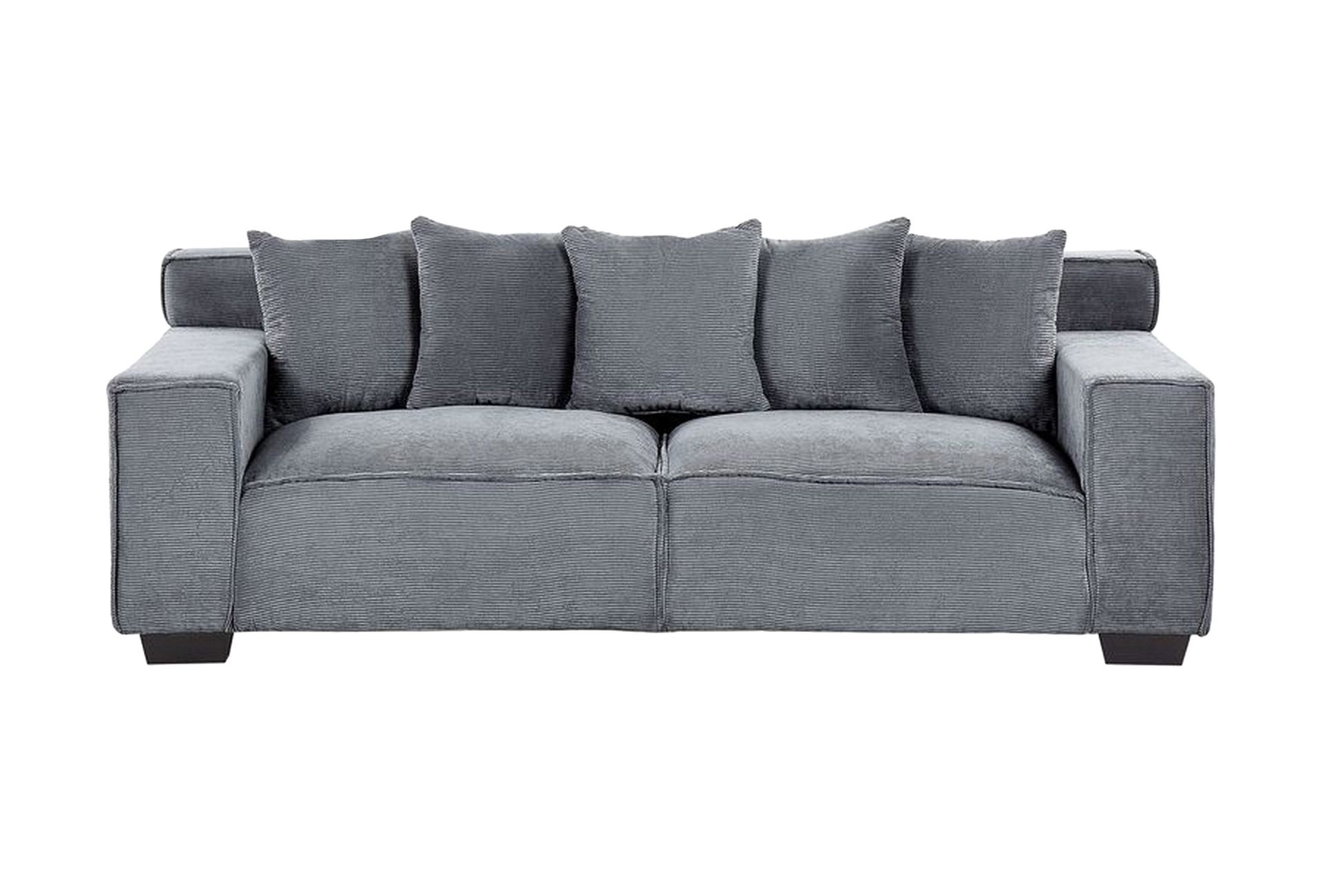Lahall 3-seters Sofa - Mørkegrå