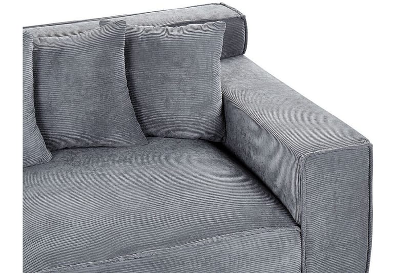 Lahall Manchestersofa 200 cm - Grå - Møbler - Sofaer - Sofa 3 seter