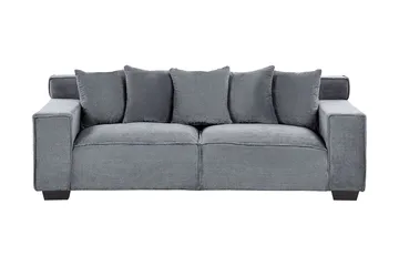 Lahall Manchestersofa 200 cm - Grå - Møbler - Sofaer - Sofa 3 seter