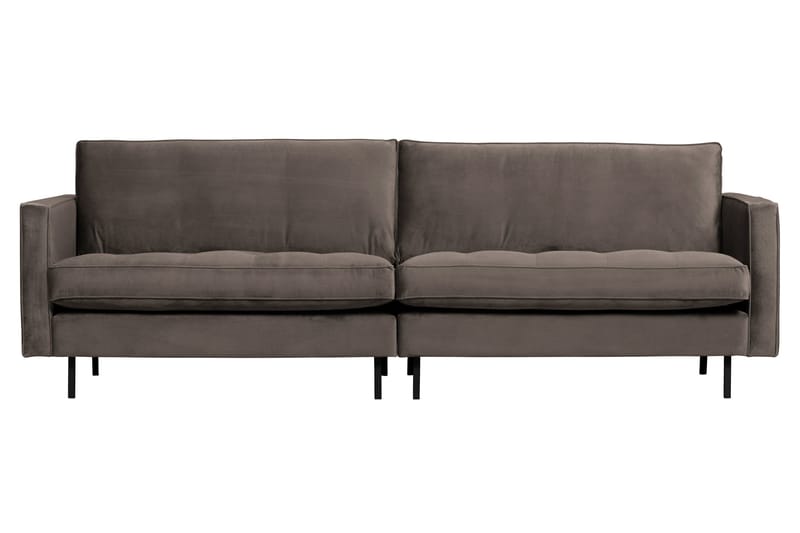 Lissbon 3-seter Fløyelssofa 275 cm, Beige