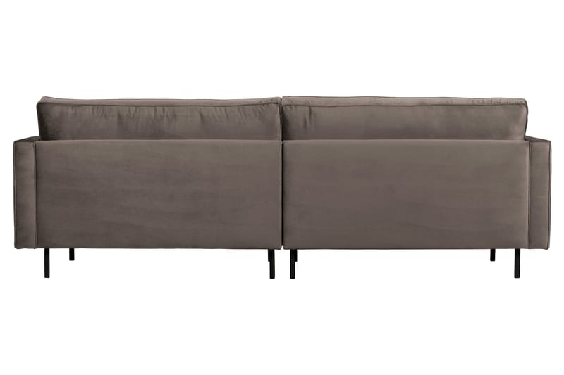 Lissbon 3-seter Fløyelssofa 275 cm - Beige - Møbler - Sofaer - Sofa 3 seter