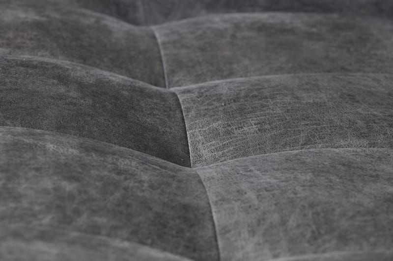 Lissbon 3-seter Sofa 275 cm i Kunstlær - Mørkegrå - Møbler - Sofaer - Sofa 3 seter