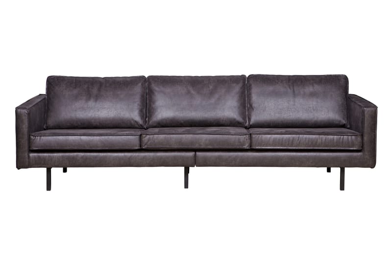 Lissbon 3-seter Sofa 277 cm i Lær, Antrasitt