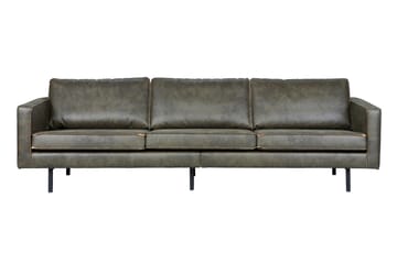 Lissbon 3-seter Sofa 277 cm i Lær - Grønn - Møbler - Sofaer - Sofa 3 seter