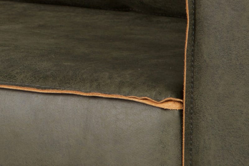 Lissbon 3-seter Sofa 277 cm i Lær - Grønn - Møbler - Sofaer - Sofa 3 seter