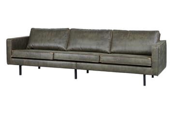 Lissbon 3-seter Sofa 277 cm i Lær - Grønn - Møbler - Sofaer - Sofa 3 seter