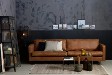 Lissbon 3-seters Sofa - Brun - Møbler - Sofaer - Sofa 3 seter