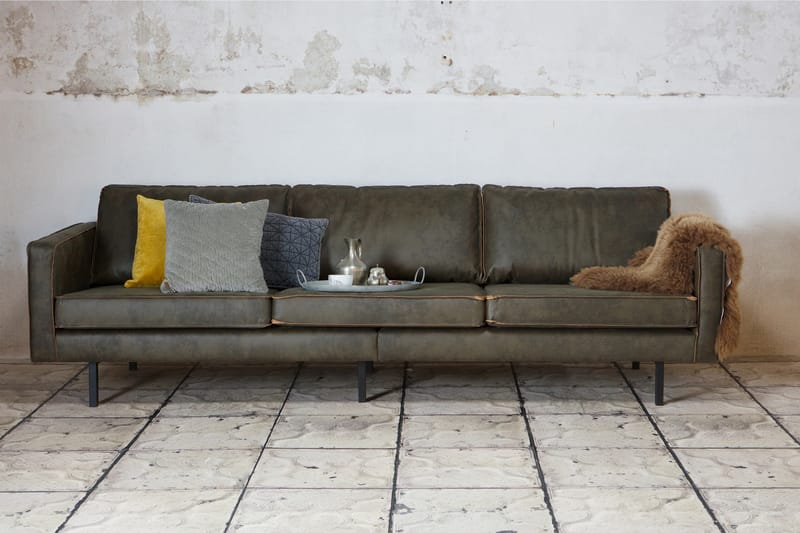 Lissbon 3-seters Sofa - Grønn - Møbler - Sofaer - Sofa 3 seter