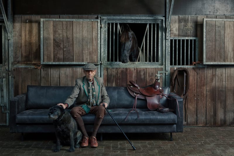 Lissbon 3-seters Sofa - Svart - Møbler - Sofaer - Sofa 3 seter