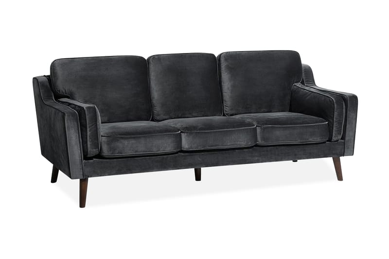 Lokka Sofa 3-seter - Grå - Sofa 3 seter