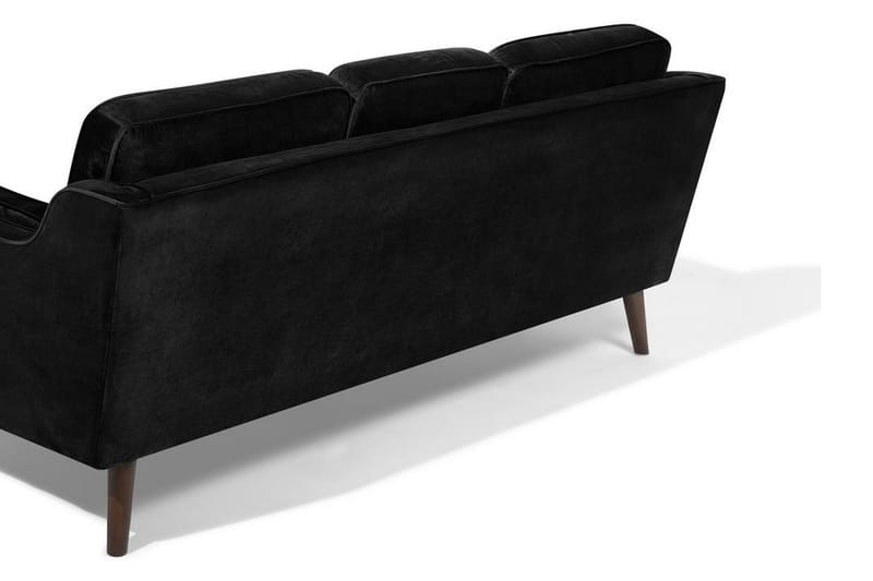 Lokka Sofa 3-seter - Svart - Sofa 3 seter