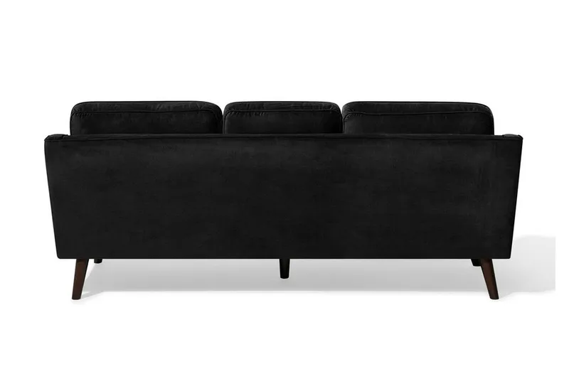 Lokka Sofa 3-seter - Svart - Møbler - Sofaer - Sofa 3 seter