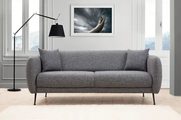 Longbush Sofa 3-seters - Grå - Møbler - Sofaer - Sofa 3 seter