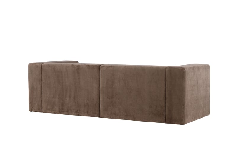 Lumi 3-seters Sofa - Brun - Sofa 3 seter