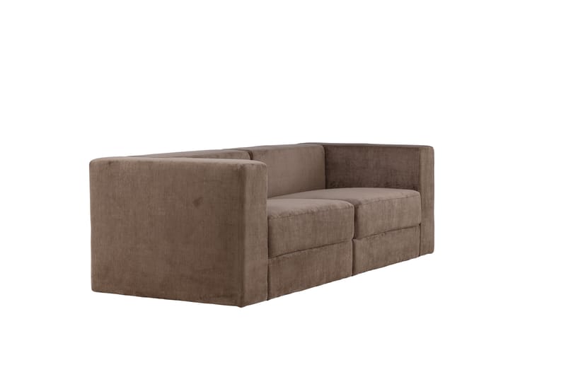 Lumi 3-seters Sofa - Brun - Sofa 3 seter