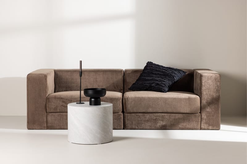 Lumi 3-seters Sofa - Brun - Sofa 3 seter