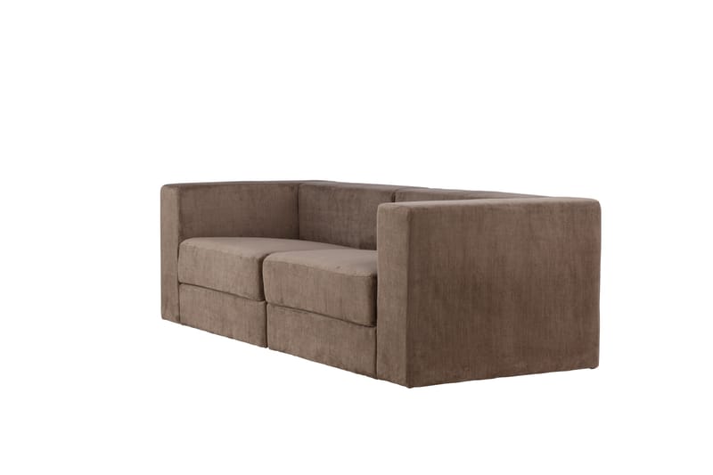 Lumi 3-seters Sofa - Brun - Sofa 3 seter