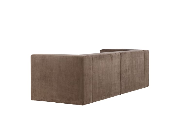 Lumi 3-seters Sofa - Brun - Sofa 3 seter