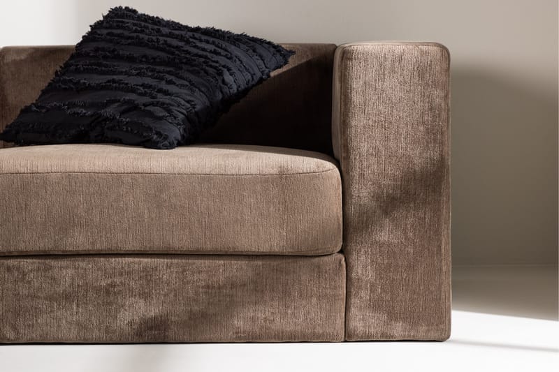 Lumi 3-seters Sofa - Brun - Sofa 3 seter