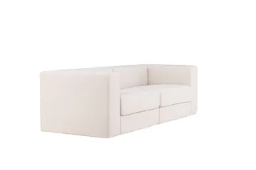 Lumi 3-seters Sofa - Hvid - Møbler - Sofaer - Sofa 3 seter