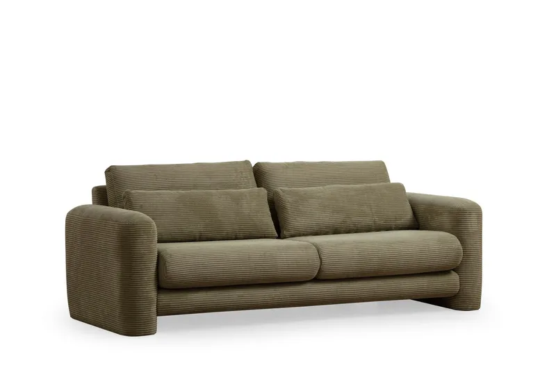 Makhan Sofa 3-seter, Grønn