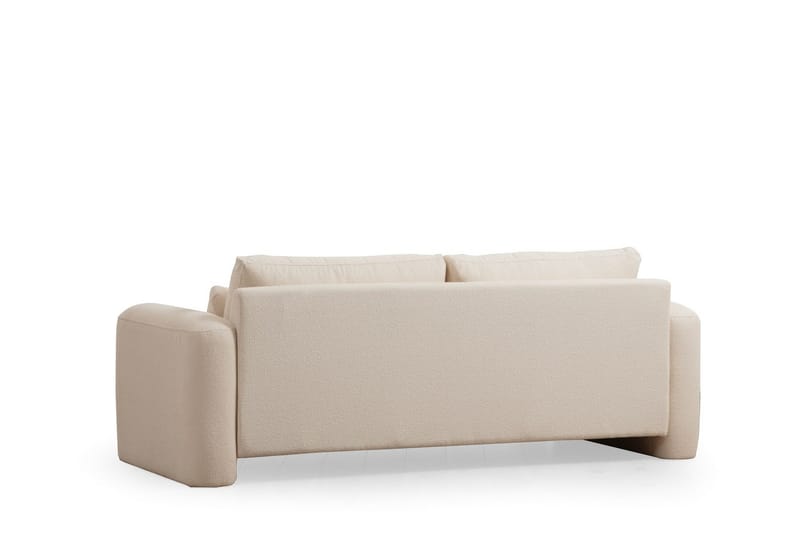 Makhan Sofa 3-seter - Lys beige - Møbler - Sofaer - Sofa 3 seter