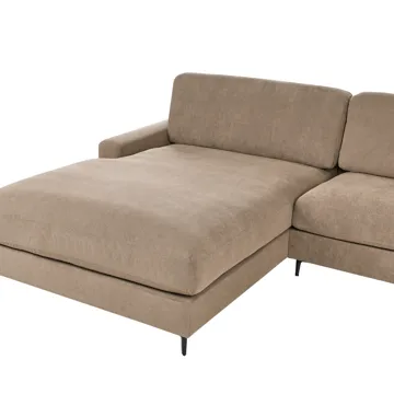 3-seters sofa Maloy høyrevendt - Brun - Møbler - Sofaer - Sofa med sjeselong