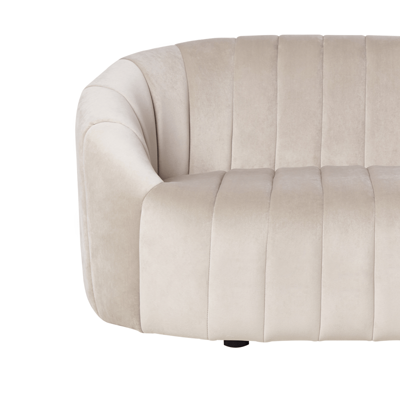 3-seters sofa Malung - Beige - Møbler - Sofaer - Fløyel sofaer