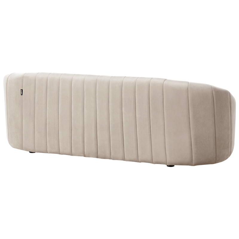 3-seters sofa Malung - Beige - Møbler - Sofaer - Fløyel sofaer