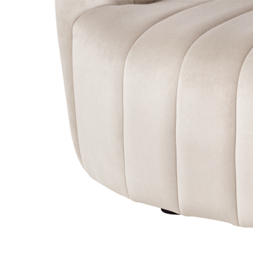 3-seters sofa Malung - Beige - Møbler - Sofaer - Fløyel sofaer