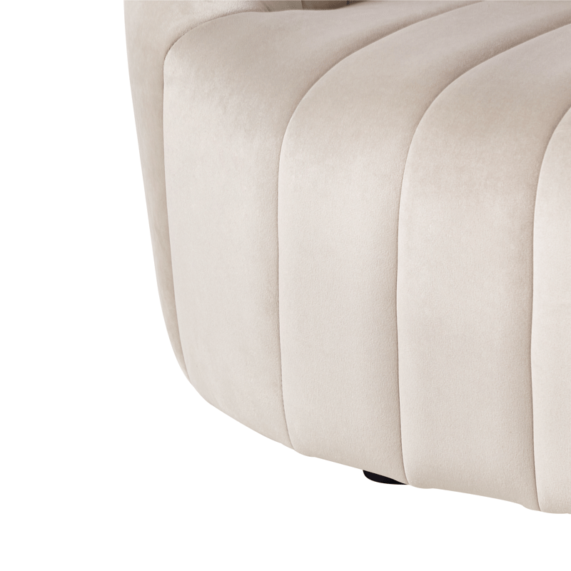 3-seters sofa Malung - Beige - Møbler - Sofaer - Fløyel sofaer