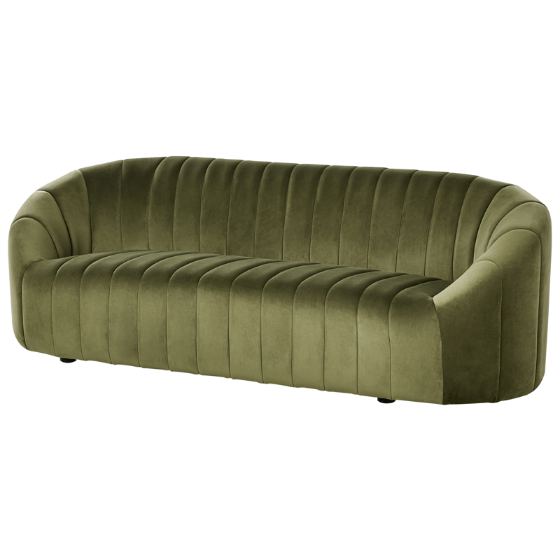 3-seters sofa Malung - Mørkegrønn - Møbler - Sofaer - Fløyel sofaer