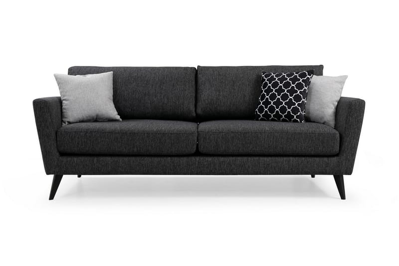 Mangia 3-Seter Sofa - Grå - Sofa 3 seter