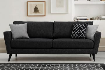 Mangia 3-seter Sovesofa 93x178 cm i Stoff - Antrasitt - Møbler - Sofaer - Sovesofaer - 3 seters sovesofa