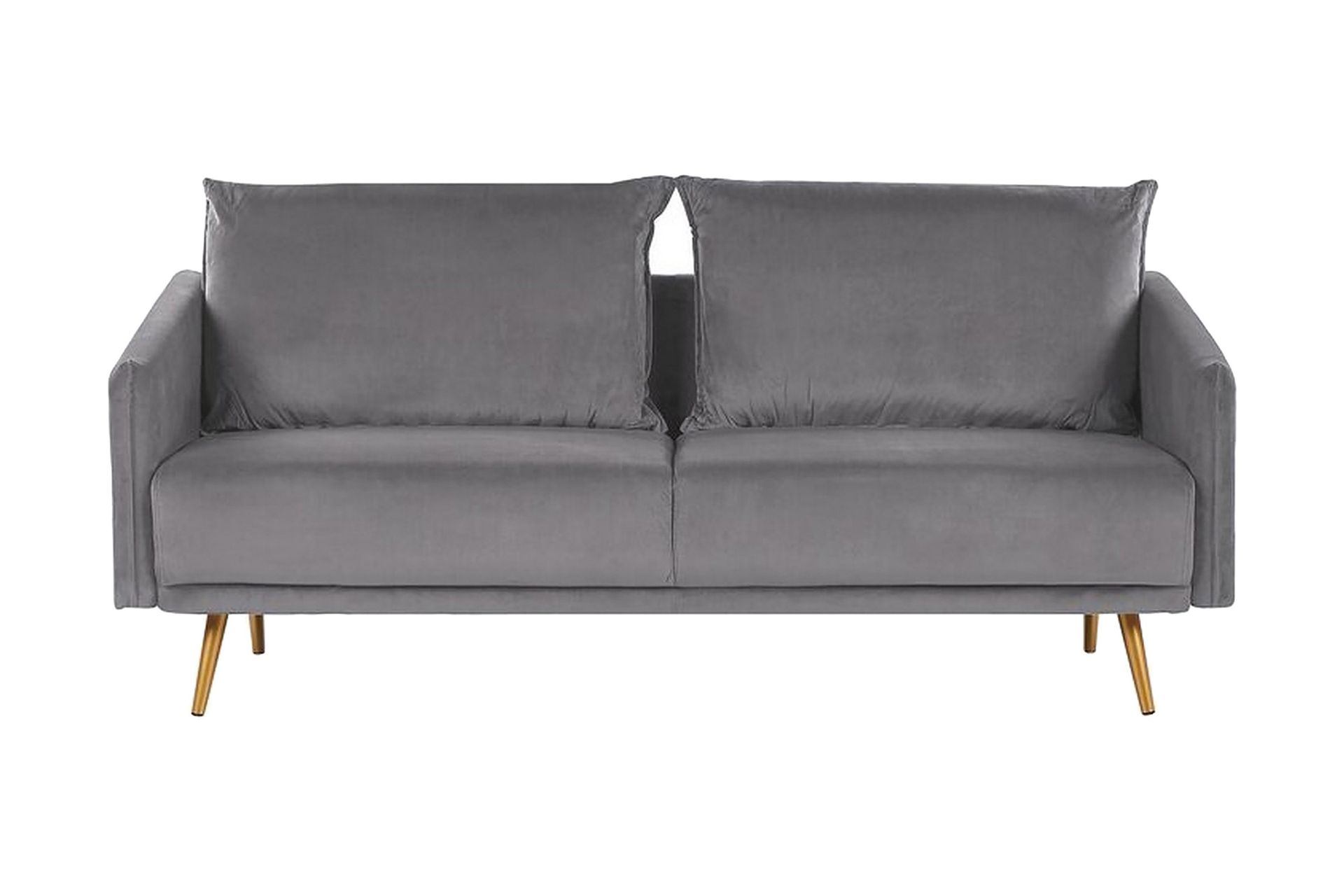 Maurana 3-seters Sofa - Fløyel/Grå
