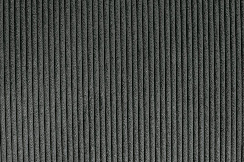 Menard 3-seters Dyp Manchestersofa - Grå - Møbler - Sofaer - Sofa 3 seter