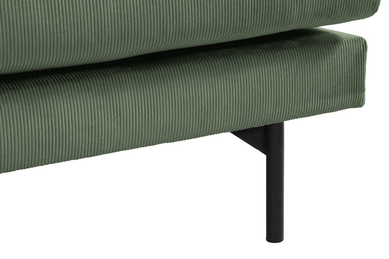 Menard 3-seters Dyp Manchestersofa - Grønn - Møbler - Sofaer - Sofa 3 seter