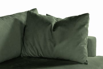 Menard 3-seters Dyp Manchestersofa - Grønn - Møbler - Sofaer - Sofa 3 seter