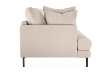 Menard 3-seters Dyp Stoffsofa 205 cm bred - Beige - Møbler - Sofaer - Sofa 3 seter