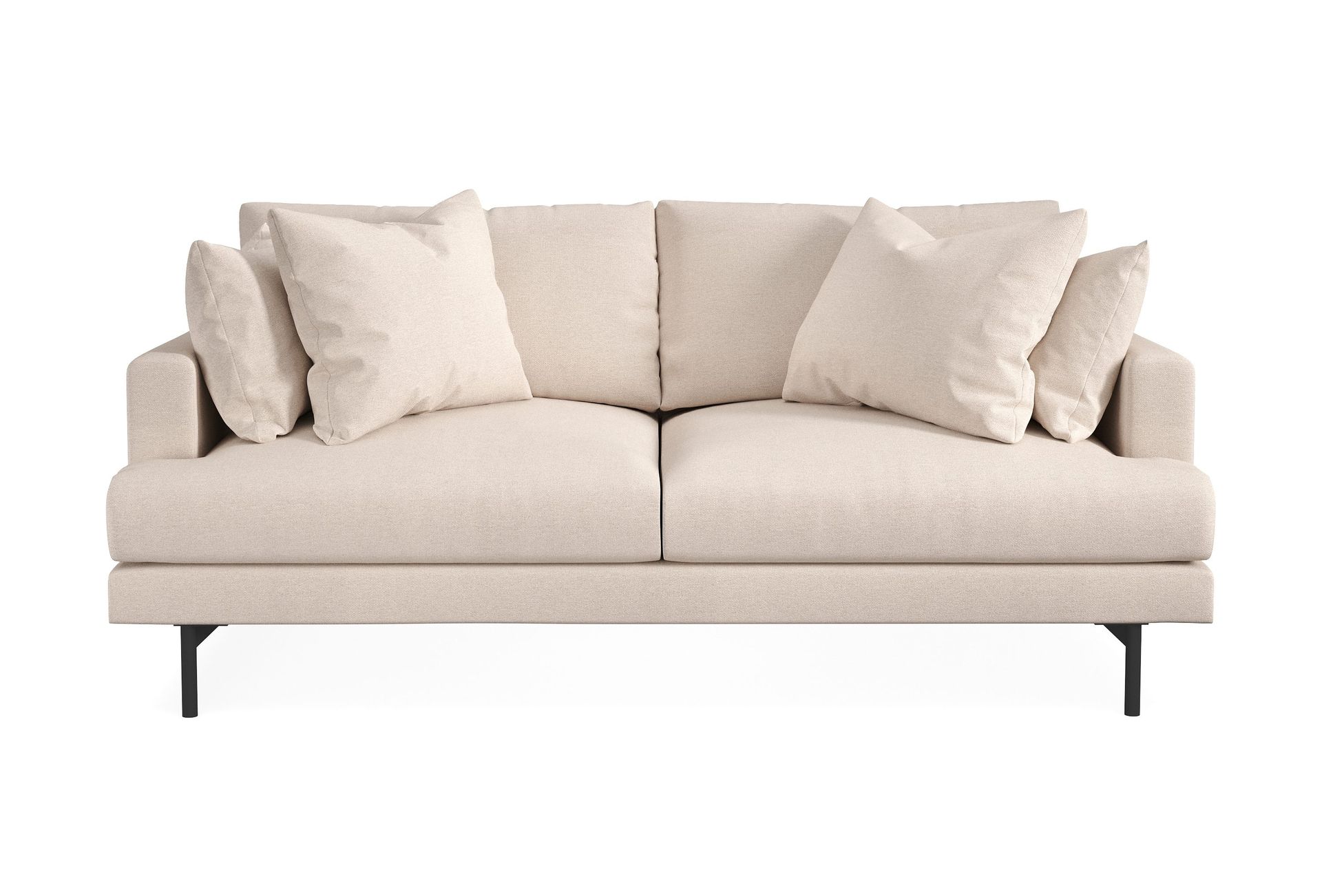 Menard 3-seters Dyp Stoffsofa 205 cm bred - Beige